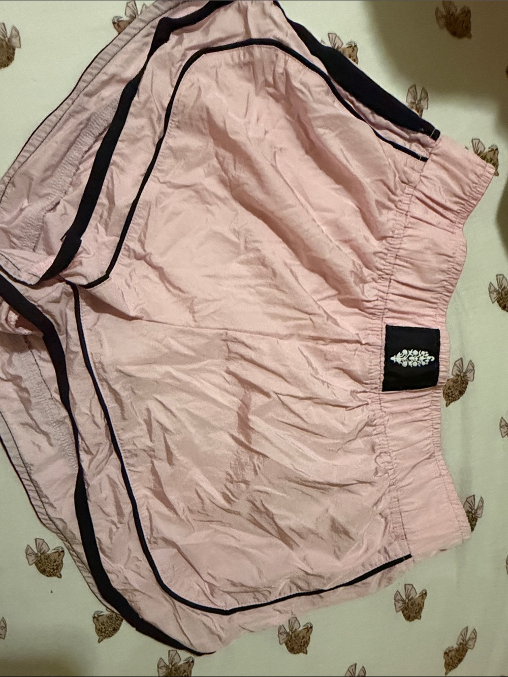 FP Movement by Free People Pink Athletic Shorts with Black Trim